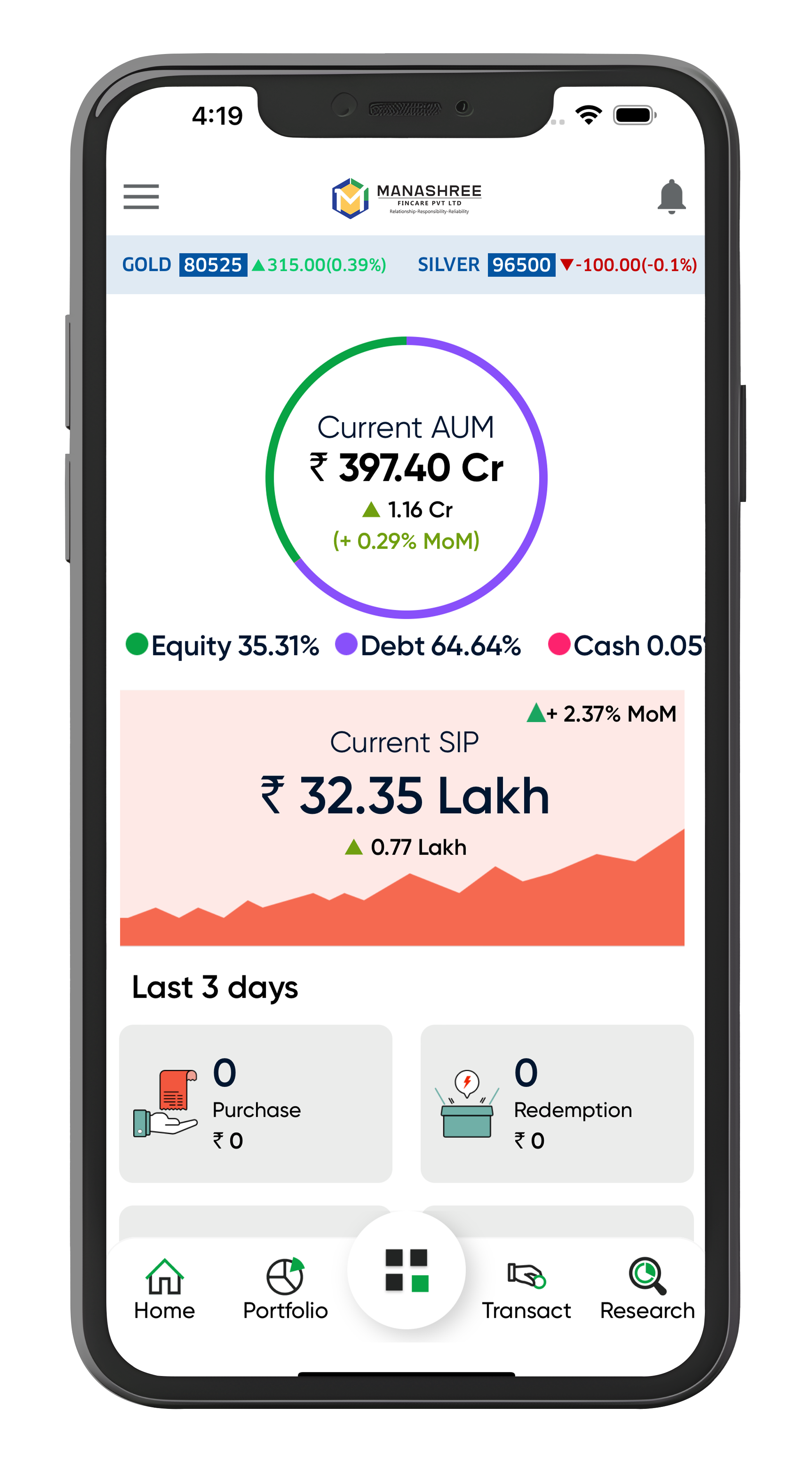 Mobile App Mockup